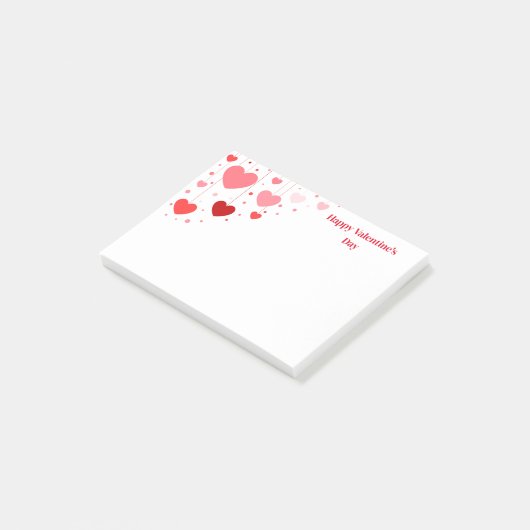 Valentines Post-It-Notes ポストイット (アングル)