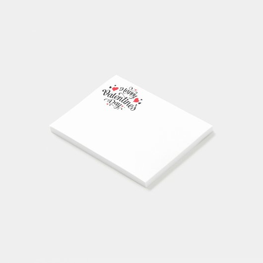 Valentines Post-It-Notes ポストイット (アングル)