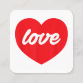 Valentines Shirt - Valentines T shirts Men Wo スクエア名刺 (裏面)