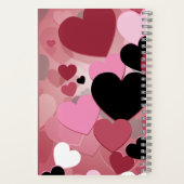 Valentines Spiral Notebook ノートブック (裏面)