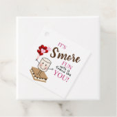Valentines Sticker, S'moreメッセージカード フェイバータグ (インサイチュ)