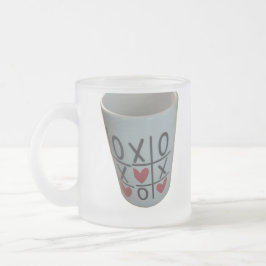 valentines tick tok  toe mug フロストグラスマグカップ