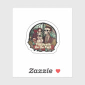 Valentines Till Death Do Us Part Classic Look シール (シート)