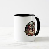 Valentines Till Death Do Us Part Classic Look マグカップ (正面右)