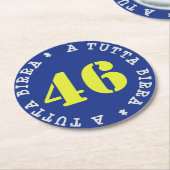 VALENTINO A TUTTA BIRRA - SOTTOBICCHIERI - ラウンドペーパーコースター (アングル)