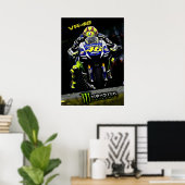 valentino rossi, moto gp legend,    the doctor 46, ポスター (ホームオフィス)