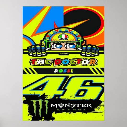 valentino rossi, moto gp legend,    the doctor 46, ポスター (正面)