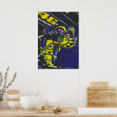 valentino rossi, moto gp legend,    the doctor 46, ポスター (キッチン)