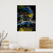 valentino rossi, moto gp legend, the doctor 46, ポスター (キッチン)