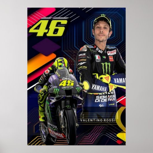 valentino rossi, moto gp legend,    the doctor 46, ポスター (正面)