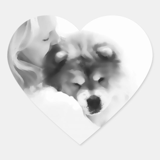 ValerieとMaiyaのシール ハートシール (正面)