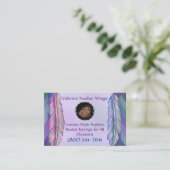 Valerieの羽によっては名刺が飛びます 名刺 (スタンド正面)