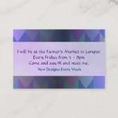 Valerieの羽によっては名刺が飛びます 名刺 (裏面)