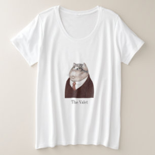 VALET CATウィメンズプラスサイズTシャツ プラスサイズTシャツ