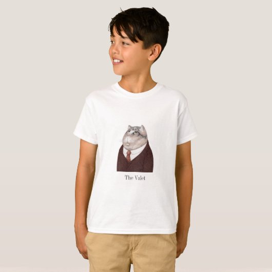VALET CAT BOYS'Basic Tシャツ (正面フル)