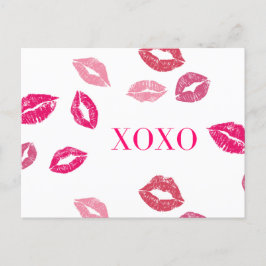 Valetinesデイカード「XOXO」 ポストカード