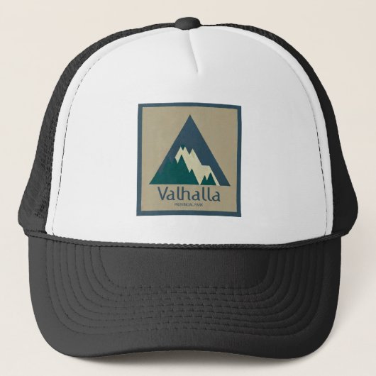 Valhalla Provincial Park Rustic キャップ (正面)