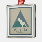 Valhalla Provincial Park Rustic メタルオーナメント (左)