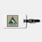 Valhalla Provincial Park Rustic ラゲッジタグ (正面横)
