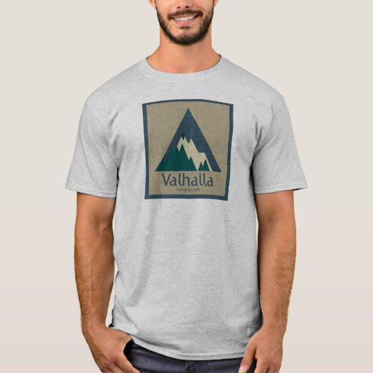 Valhalla Provincial Park Rustic Tシャツ (正面)