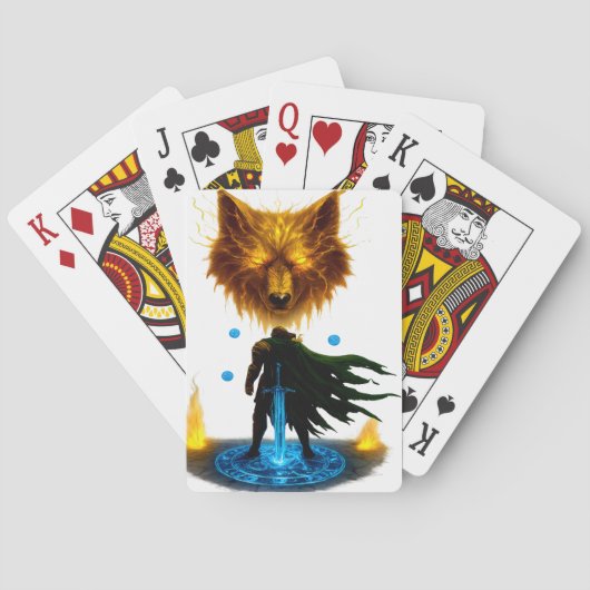 Valiant Knight Battle Ready トランプ (裏面)