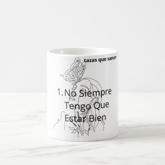 Validación Emocional Regalo Taza コーヒーマグカップ (中央)