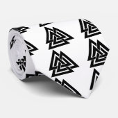 ValknutのバイキングのNorseの北欧の保護記号Odin ネクタイ (ロール)