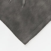 Valknutの記号およびオオカミ フリースブランケット (角)