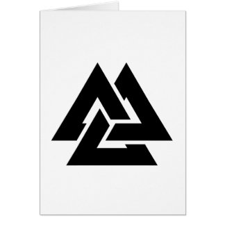 Valknutの記号のtriquetra