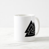 Valknut コーヒーマグカップ (正面右)