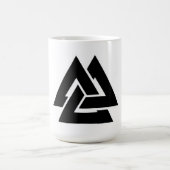  Valknut コーヒーマグカップ (中央)