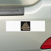 Valknut バンパーステッカー (車上)