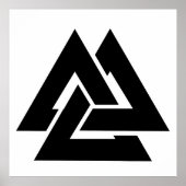  Valknut ポスター (正面)