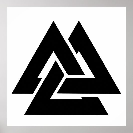  Valknut ポスター (正面)