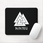 Valknut Asatruのマウスパッド マウスパッド (マウス)
