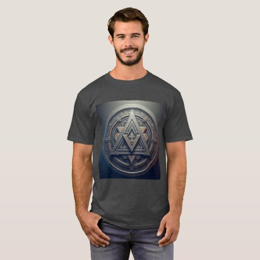 Valknut: El Símbolo de la Conexión entre Mundos Tシャツ (正面フル)