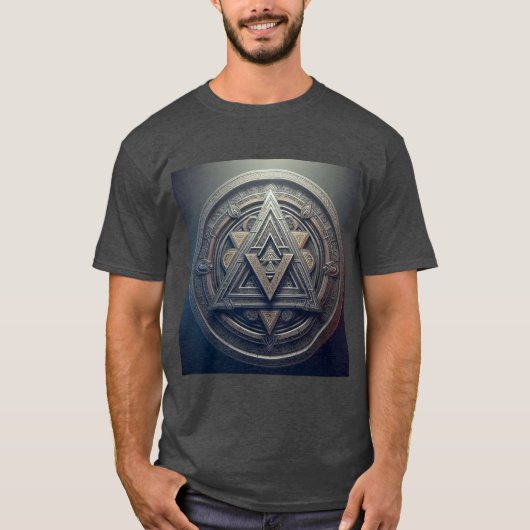 Valknut: El Símbolo de la Conexión entre Mundos Tシャツ (正面)