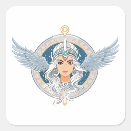 Valkyrie スクエアシール (正面)