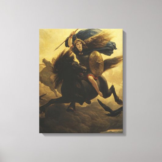 Valkyrie, 1865 (キャンバス油) キャンバスプリント (正面)