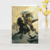 Valkyrie 1869年 カード (黄色い花)