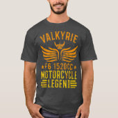 Valkyrie F6 1520ccモーターサイクルレジェンドギフト Tシャツ (正面)
