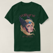Valkyrie Pretty But Violent Shield Maiden Tシャツ (デザイン正面)