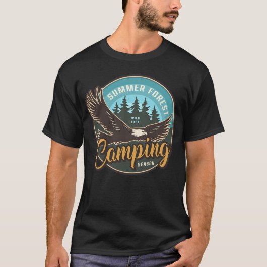 VALKYRIE SUMMER FOREST CAMPING SEASON boy Tシャツ (正面)