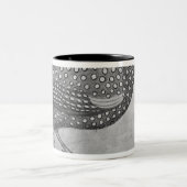 Vallardiのアルバムからのホロホロ鳥、 ツートーンマグカップ (中央)