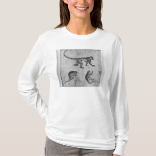 Vallardiのアルバムからの猿、 Tシャツ