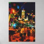 Vallarta Dia de los Muertos Church 190130 アート ポスター (正面)