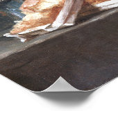 Vallayer-Coster – プラムバスケット ポスター (角)