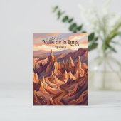 Valle de la Luna Bolivia ポストカード (スタンド正面)