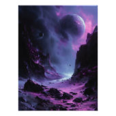 Valle de Luna Alienígena: Paisaje Surrealista ポスター (正面)
