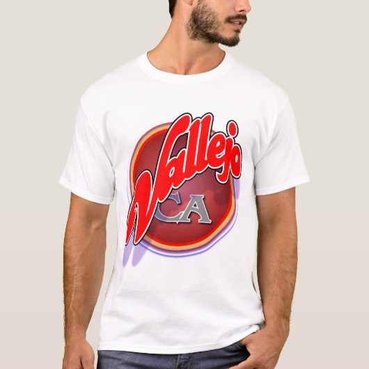 Vallejoカリフォルニアのワイシャツ Tシャツ (正面)